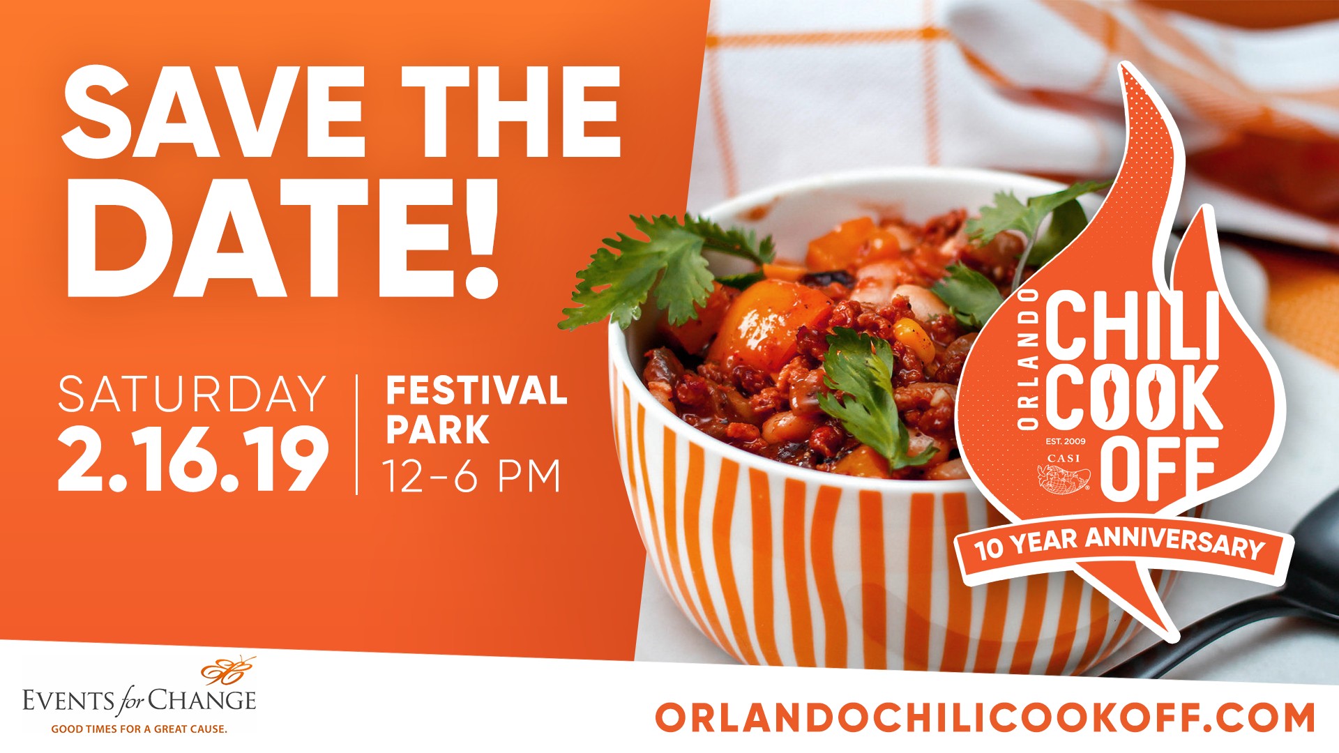 10th Annual Orlando Chili Cook Off Tickets Orlando Festival